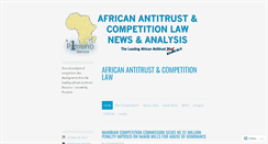 Desktop Screenshot of africanantitrust.com