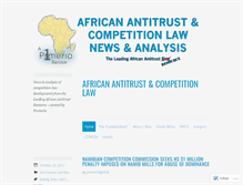 Tablet Screenshot of africanantitrust.com